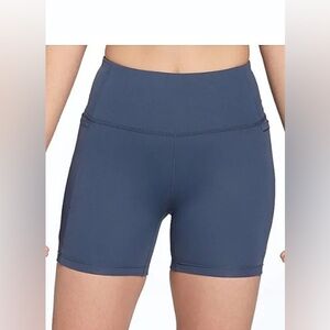 Bundle: 2 CALIA Energize High Rise Bike Shorts XS  ARDOSIA SLATE Light blue